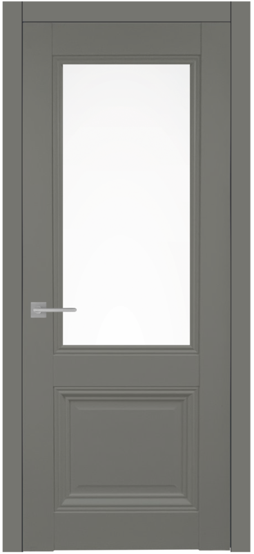 Межкомнатная дверь ПО VN1 Белый сатинат