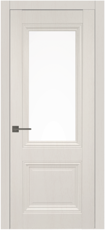 Межкомнатная дверь ПО VN1 Белый сатинат