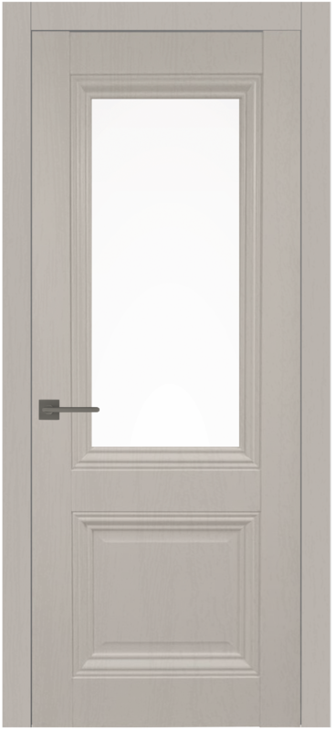 Межкомнатная дверь ПО VN1 Белый сатинат