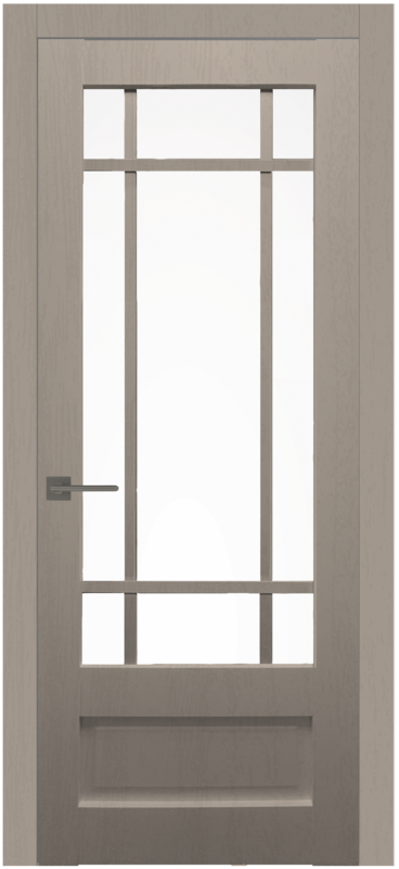 Межкомнатная дверь ПО VN2/1 Белый сатинат