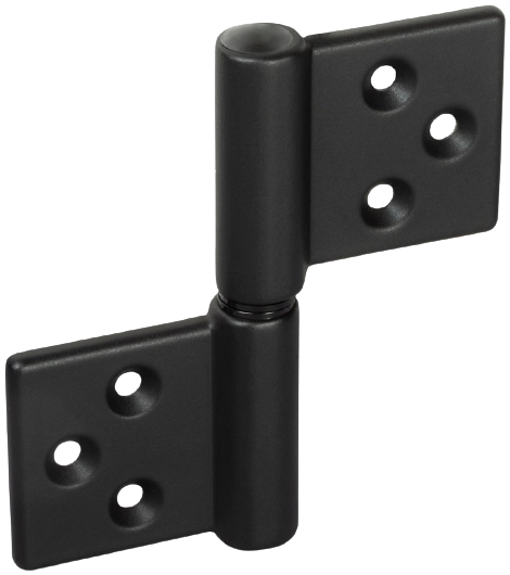 Петля карточная Morelli CH-R 85X82 B без врезки