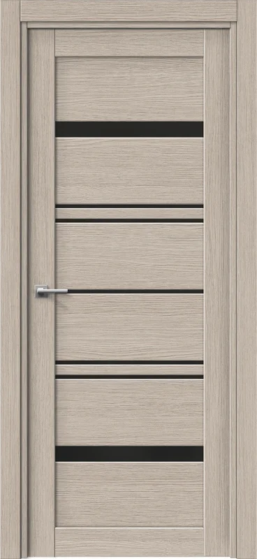 Межкомнатная дверь ПО Квадро 07 Лакобель черный Межкомнатная дверь ПО Квадро 07 Лакобель черный