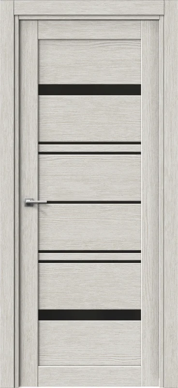 Межкомнатная дверь ПО Квадро 07 Лакобель черный Межкомнатная дверь ПО Квадро 07 Лакобель черный