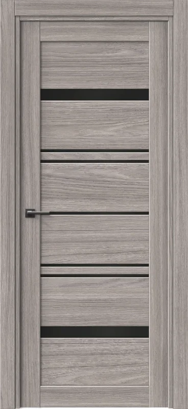 Межкомнатная дверь ПО Квадро 07 Лакобель черный Межкомнатная дверь ПО Квадро 07 Лакобель черный