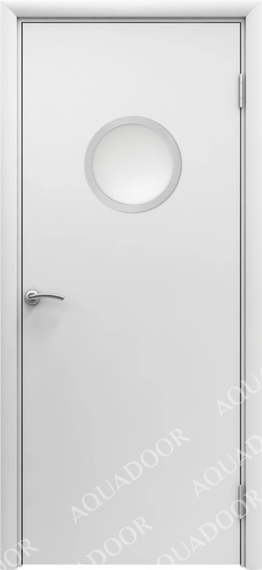 Влагостойкая дверь ПО AquaDoor с иллюминатором