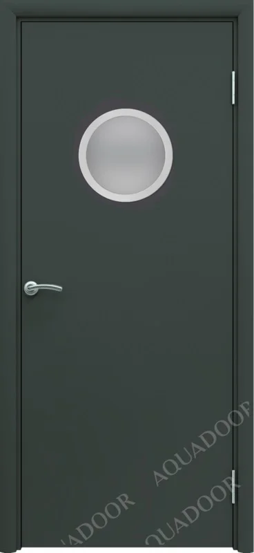 Влагостойкая дверь ПО AquaDoor с иллюминатором