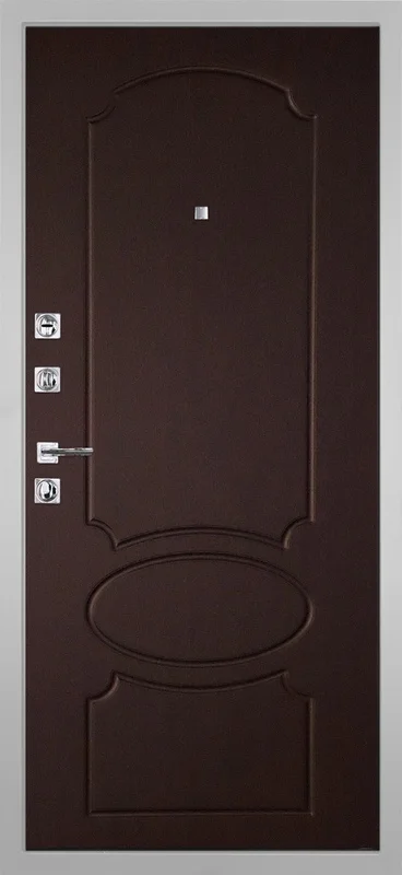 Входная дверь МКМ Гранит Пиано Белая