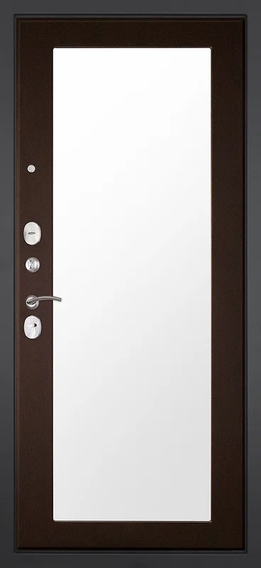 Входная дверь МКМ Гранит Геометрия Зеркало