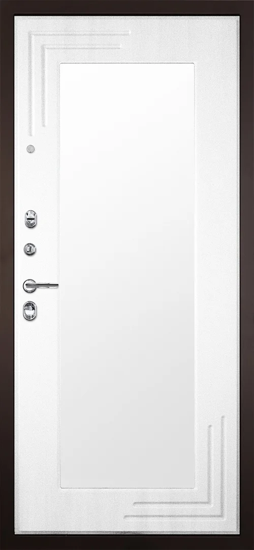 Входная дверь МКМ Гранит Геометрия Зеркало