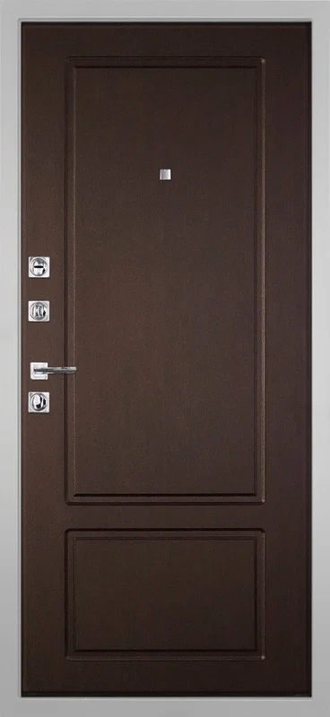 Входная дверь МКМ Гранит Пиано Белая