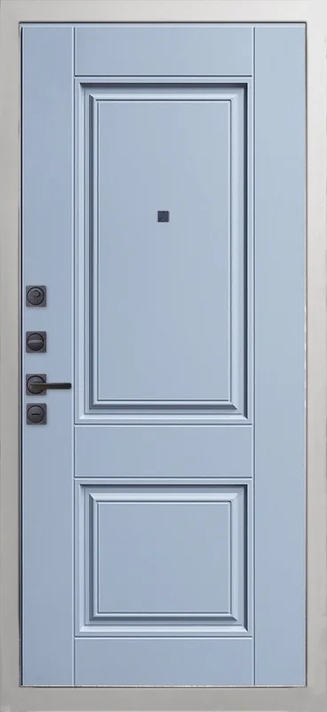 Входная дверь МКМ Гранит Пиано Белая