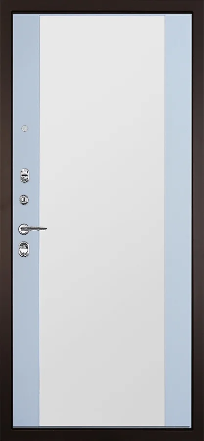 Входная дверь МКМ Гранит Геометрия Зеркало