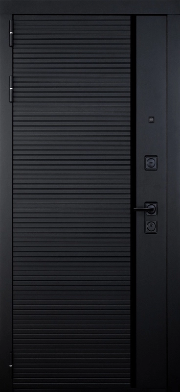 Входная дверь МКМ Гранит Пиано Черная