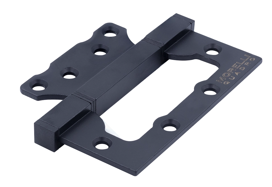 Петля дверная без врезки QUADRO-1 BL