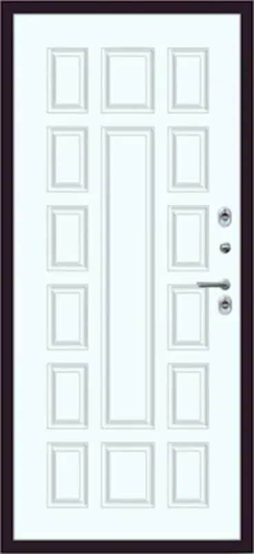 Входная дверь МКМ Броня 65 Термо (Букле опал)