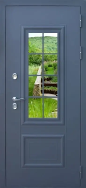 Входная дверь МКМ Броня Консул 3 Стеклопакет Термо (7024)