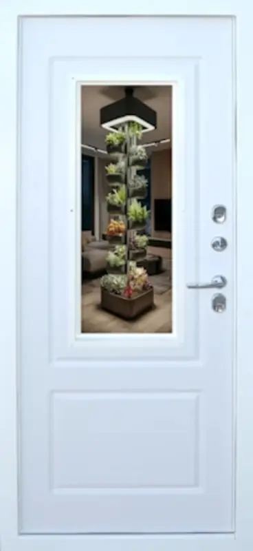 Входная дверь МКМ Броня Консул 3 Стеклопакет Термо (9003)