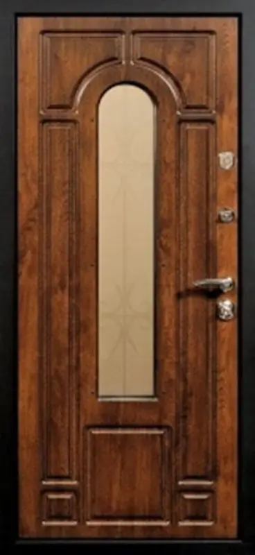 Входная дверь МКМ Броня Лацио Стеклопакет-Ковка Термо