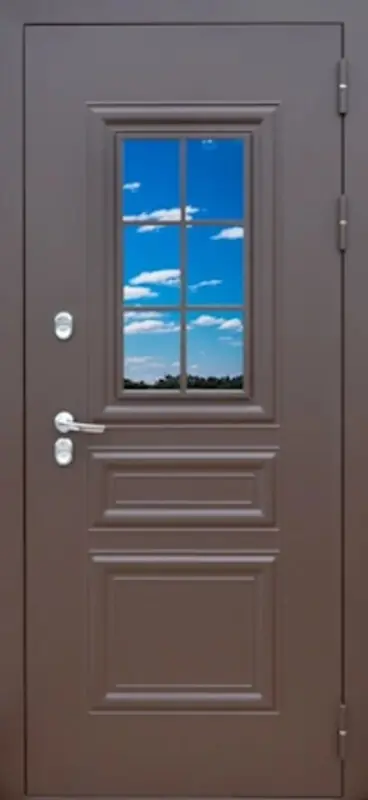 Входная дверь МКМ Броня Осло Стеклопакет Термо (8017)