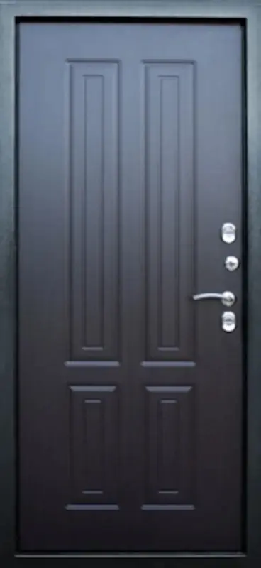 Входная дверь МКМ Броня Серебро Термо