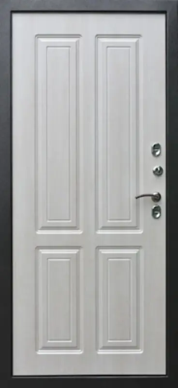 Входная дверь МКМ Броня Серебро Термо