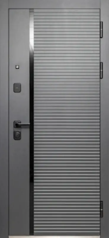 Входная дверь МКМ Люкс 2 Горизонталь Зеркало