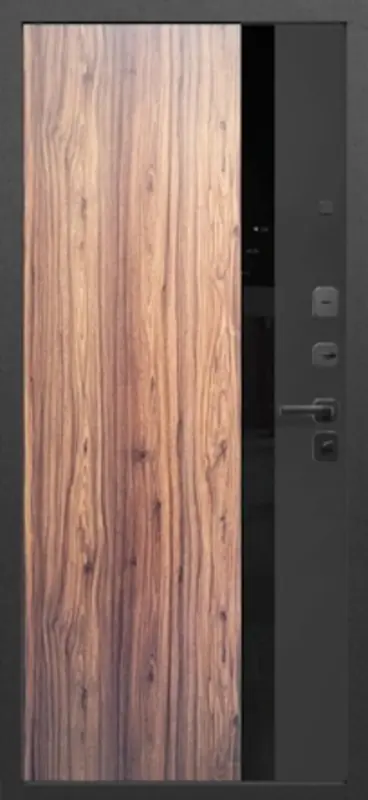 Входная дверь МКМ Люкс 2 Орех каньон коньяк