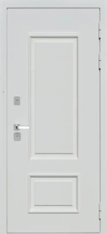 Входная дверь МКМ Люкс 2 ТЕРМО (Шагрень белая)