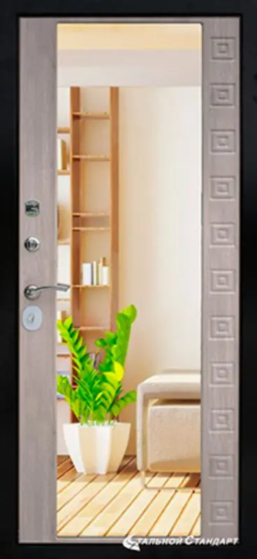 Входная дверь МКМ Стандарт S15 Зеркало