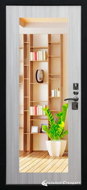 Входная дверь МКМ Стандарт S5 Зеркало