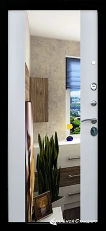 Входная дверь МКМ Стандарт S6 Зеркало